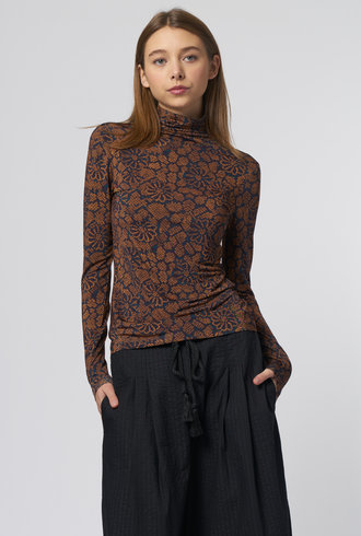 Ulla Johnson Aurelia Turtleneck Onyx