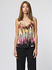 Raquel Allegra Linda Top Bright Tie Dye