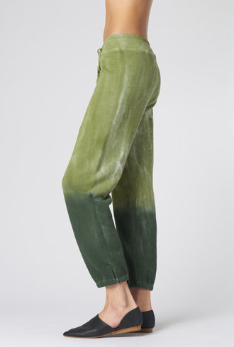 Raquel Allegra Topanga Pant Forest Tie Dye