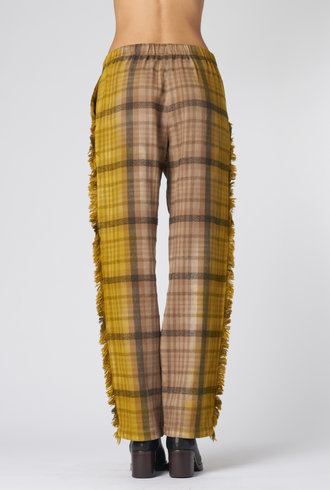 Raquel Allegra Flannel Valetta Pant Multi