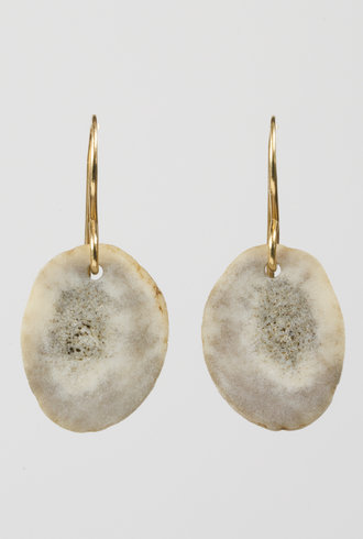 Renee Garvey Antler Slice Earrings