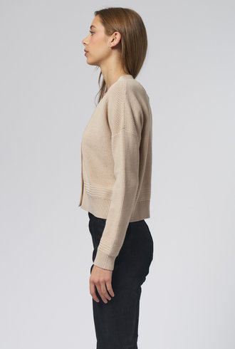 Kokun Cotton Cardigan Sand