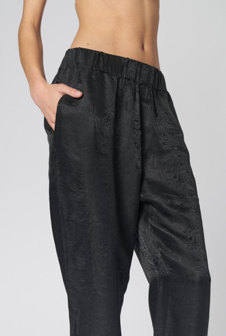 Raquel Allegra Fez Pant Black