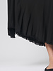 Raquel Allegra Midi Frida Skirt Black