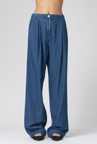 Raquel Allegra Amper Pant Indigo