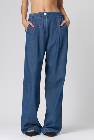 Raquel Allegra Amper Pant Indigo