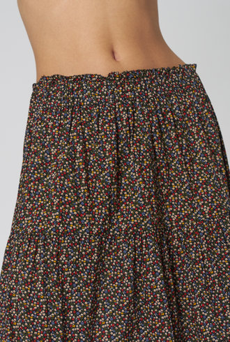 The Great Daydream Skirt Navy Wild Flower