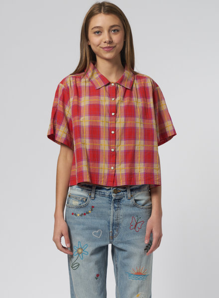 The Great The Cruise Top Plaid