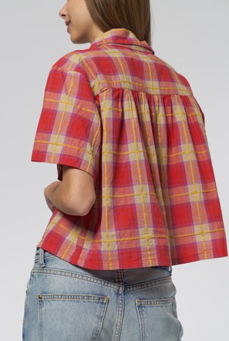 The Great The Cruise Top Plaid