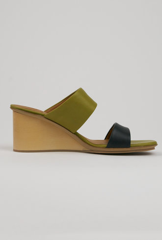 Coclico Doe Wedge Olive and  Deep Sea