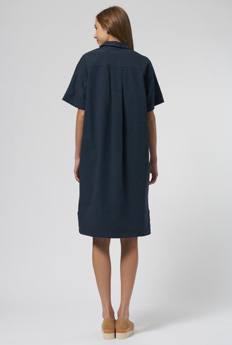 Pomandere Tunic Dress Navy