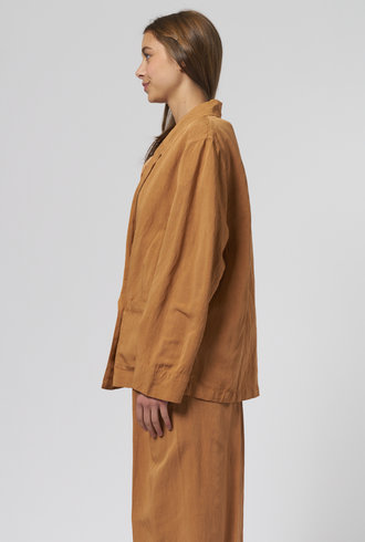 Pomandere Double-breasted Jacket Amber