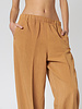 Pomandere Wide Cut Trousers Amber