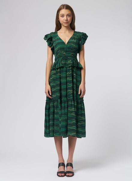 Ulla Johnson Bendetta Dress Peacock