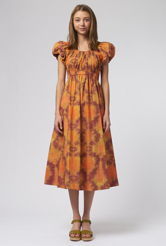 Ulla Johnson Nanette Dress Red Topaz