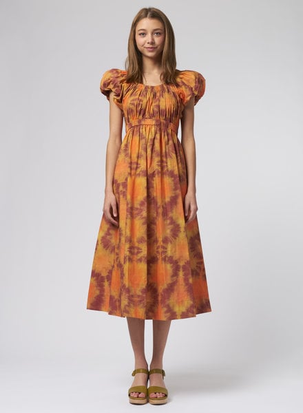 Ulla Johnson Nanette Dress Red Topaz