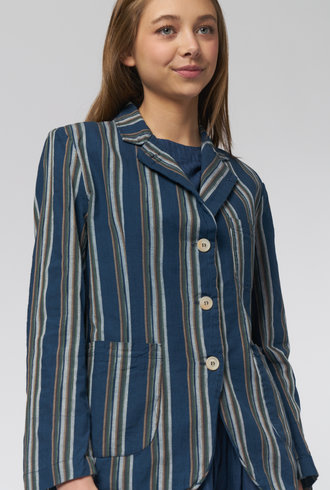 Bsbee Pampa Jacket Navy Cinco Stripe