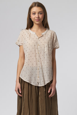 Bsbee Ollie Shirt Brown Natural