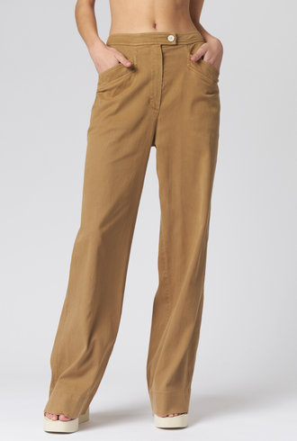 Raquel Allegra Lynn Pant Camel