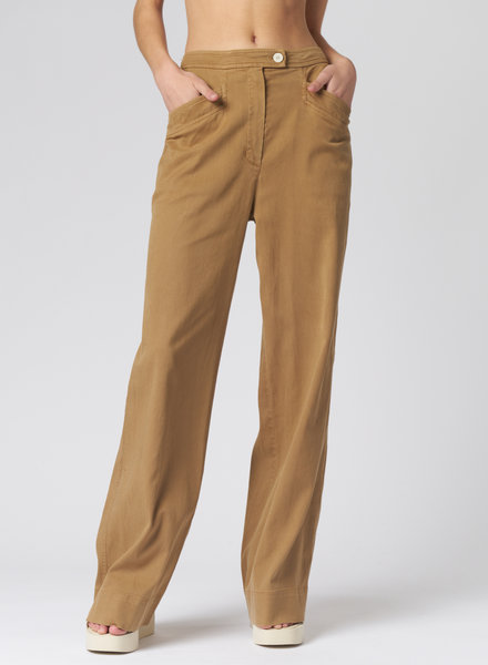 Raquel Allegra Lynn Pant Camel