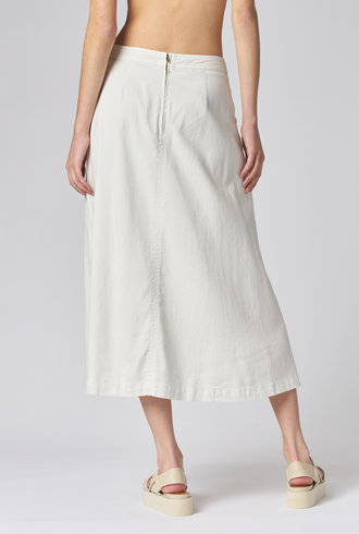 Raquel Allegra Aurora Skirt  Washed White