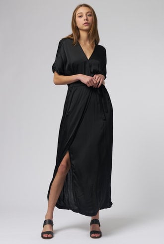 Raquel Allegra Diane Dress Black