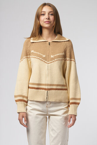 The Great The Ranch Cardigan Cream