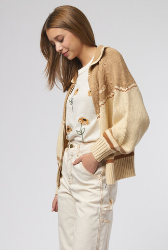 The Great The Ranch Cardigan Cream