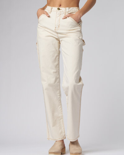 【PORTERNA】Etirene Carpenter Trousers Men's Paneled Carpenter Chetopa Pant | SALE | Lee®
