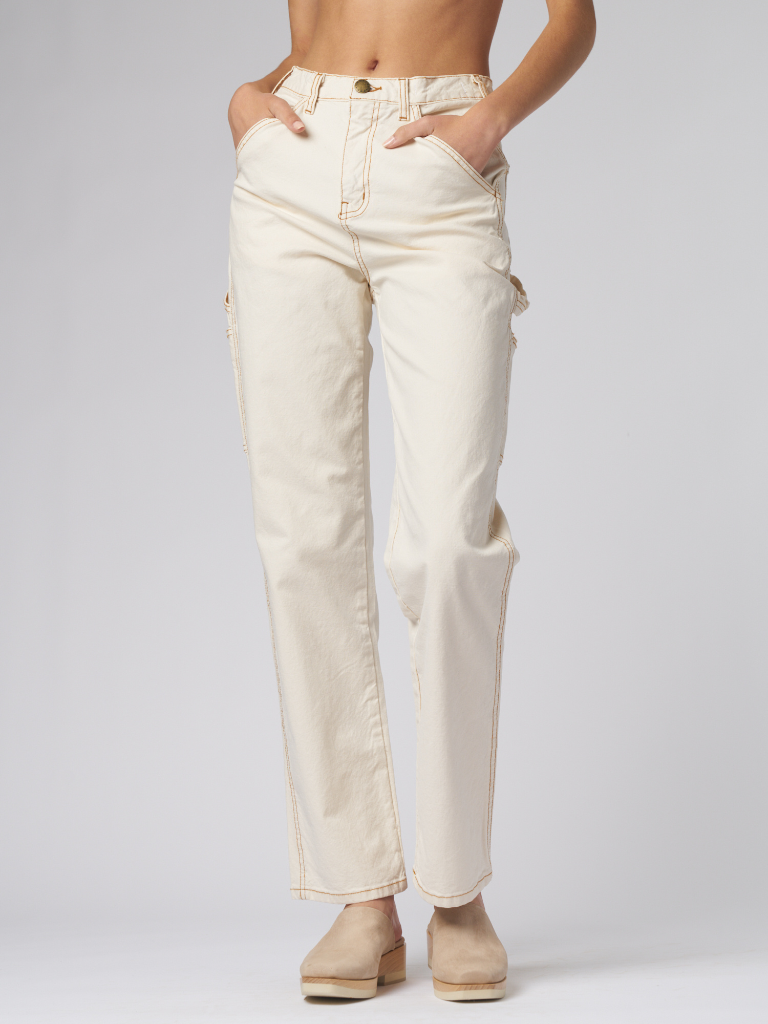 The Carpenter Pant Natural - Alhambra | Women's Clothing Boutique, Seattle