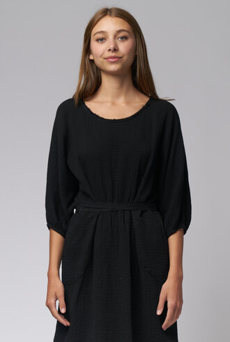 Raquel Allegra Lena Dress Black