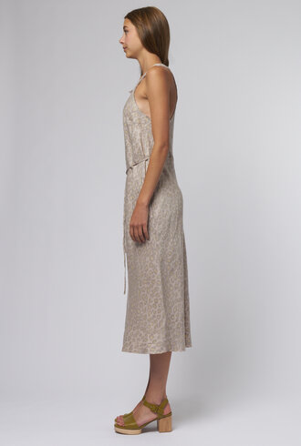 Raquel Allegra Anais Dress Leopard