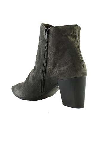 Coclico Joy Metallic Suede Boots Anthracite