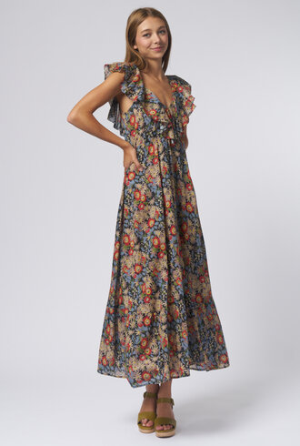 The Great The Geranium Dress Twilight Floral