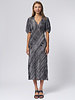 Raquel Allegra Bella Dress Black and White Shred