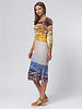 Raquel Allegra Jerry Dress Rainbow  Hues