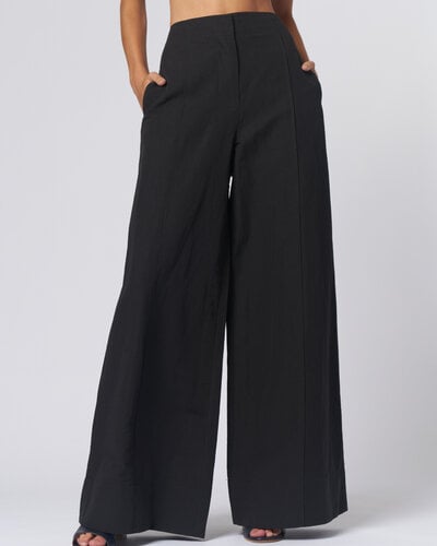 パンツ Oliana Black Bustier Pantsuit ulla-johnson-polina-pant-noir.jpg