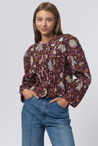 Ulla Johnson Anika Jacket Heliotrope