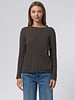 MJW. Round Neck Pullover Dark Brown