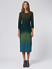 Raquel Allegra Heather Dress Hunter/Teal