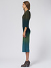 Raquel Allegra Heather Dress Hunter/Teal