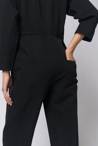 Apiece Apart Ares Jumpsuit Black