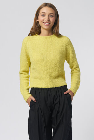 Apiece Apart Liisa Textured Sweater Citron