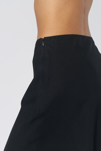 Apiece Apart Ami Slip Skirt Black