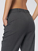 The Great The Bell Trouser Gray Pin Stripe