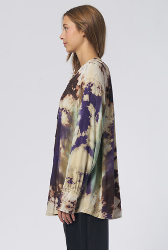 Raquel Allegra Poet Top Violet Cosmic