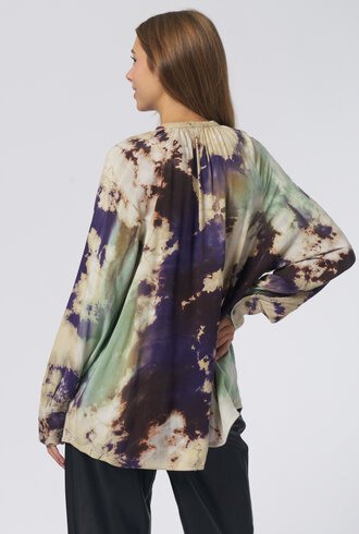 Raquel Allegra Poet Top Violet Cosmic