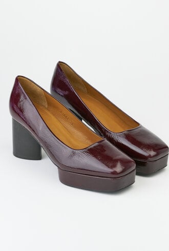 Coclico Trinity Patent Shoe Cordovan