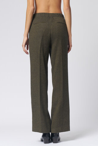 Pomandere Wool Pants Forest