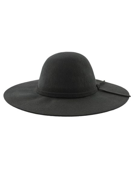 Brooklyn Hat Co. Steph Felt Floppy Hat Black